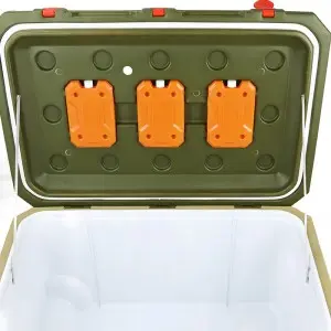 KY145 Outdoor Camping And Fishing 145L Cooler Ice Box With Three Ice Pack