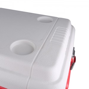 Professional service 65 litre large capacity heavy duty handle camping portable custom cooler box
