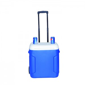 Custom KYL54 Camping OEM 54L Beer Ice Cooler Box With Wheel