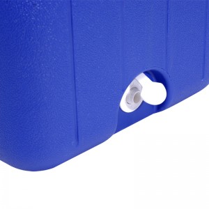 KY103 30L Ice Box Plastic Portable Outdoor Camping BBQ Ice Chest Cooler