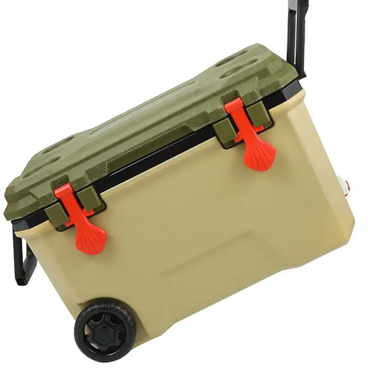 KOOLYOUNG KY68A 68L Food Fruit Fish Ice Cooler Box With Wheels